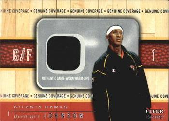 2002-03 Fleer Genuine - Coverage #NNO DerMarr Johnson Front