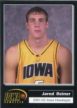 2001-02 Iowa Hawkeyes #NNO Jared Reiner Front