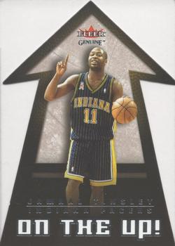 2002-03 Fleer Genuine - On the Up #UP 2 Jamaal Tinsley Front