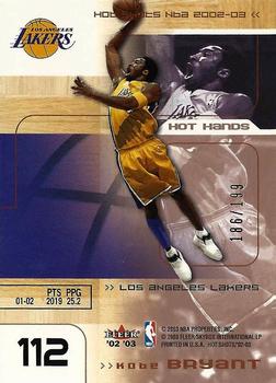2002-03 Fleer Hot Shots - Hot Hands #112 Derek Fisher / Kobe Bryant Front