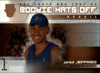 2002-03 Fleer Hot Shots - Hot Hands #179 Jared Jeffries Front