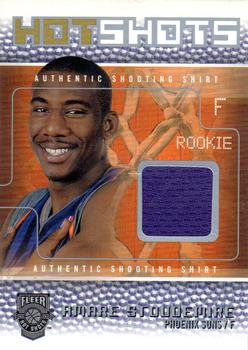 2002-03 Fleer Hot Shots - Hot Shots Game-Used #NNO Amare Stoudemire Front
