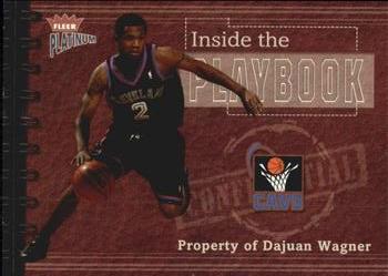 2002-03 Fleer Platinum - Inside the Playbook #10 PB Dajuan Wagner Front