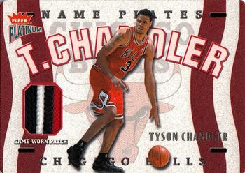 2002-03 Fleer Platinum - Nameplates #N-TC Tyson Chandler Front