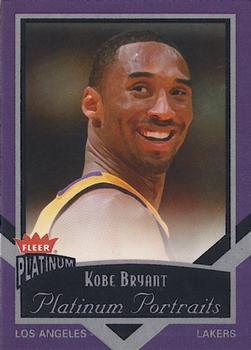 2002-03 Fleer Platinum - Platinum Portraits #13 PP Kobe Bryant Front