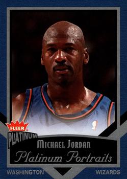 2002-03 Fleer Platinum - Platinum Portraits #15 PP Michael Jordan Front
