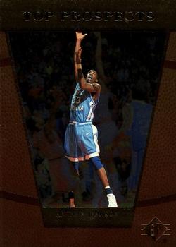 1998 SP Top Prospects #41 Antawn Jamison Front