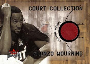 2002-03 Fleer Premium - Court Collection #NNO Alonzo Mourning Front