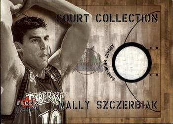 2002-03 Fleer Premium - Court Collection #NNO Wally Szczerbiak Front