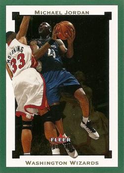 2002-03 Fleer Premium - Emerald #EM82 Michael Jordan Front