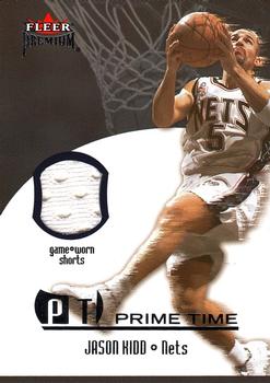 2002-03 Fleer Premium - Prime Time Game Used #NNO Jason Kidd Front