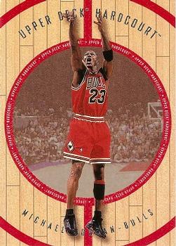 1998 Upper Deck Hardcourt #23-A Michael Jordan Front