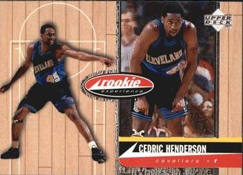 1998 Upper Deck Hardcourt #87 Cedric Henderson Front