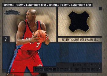 2002-03 Fleer Showcase - Basketball's Best Memorabilia #NNO Lamar Odom Front