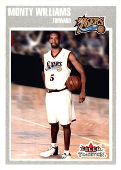 2002-03 Fleer Tradition - Crystal #120 Monty Williams Front