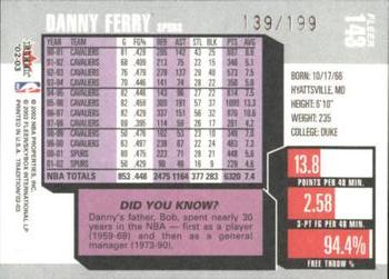 2002-03 Fleer Tradition - Crystal #143 Danny Ferry Back