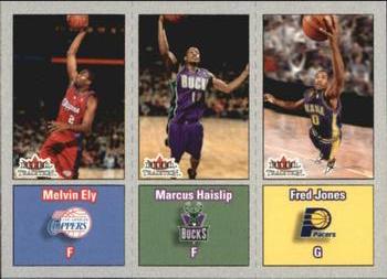 2002-03 Fleer Tradition - Crystal #287 Melvin Ely / Marcus Haislip / Fred Jones Front