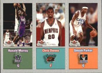2002-03 Fleer Tradition - Crystal #290 Ronald Murray / Chris Owens / Smush Parker Front