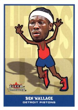 2002-03 Fleer Tradition - Heads Up #3 HU Ben Wallace Front