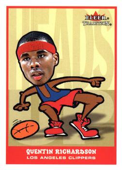 2002-03 Fleer Tradition - Heads Up #8 HU Quentin Richardson Front