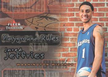 2002-03 Fleer Tradition - Playground Rules #10PR Jared Jeffries Front