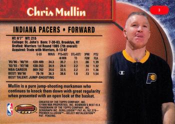 1998-99 Bowman's Best #3 Chris Mullin Back