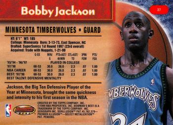 1998-99 Bowman's Best #37 Bobby Jackson Back
