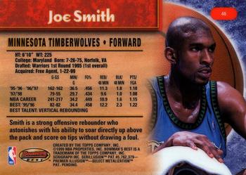 1998-99 Bowman's Best #46 Joe Smith Back