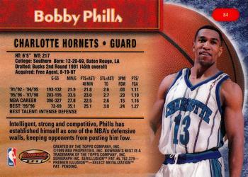 1998-99 Bowman's Best #84 Bobby Phills Back