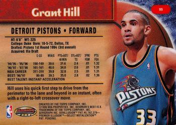 1998-99 Bowman's Best #99 Grant Hill Back