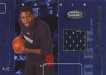 2002-03 Hoops Hot Prospects - Hot Materials #HM-NH Nene Hilario Front