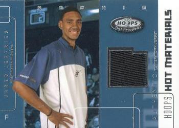 2002-03 Hoops Hot Prospects - Hot Materials #HM-JJ Jared Jeffries Front