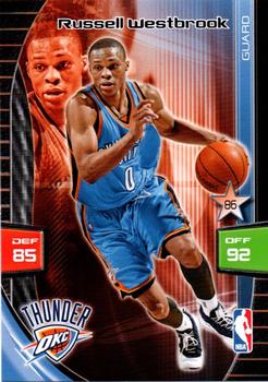2009-10 Panini Adrenalyn XL (European) #NNO Russell Westbrook Front