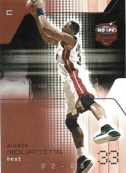 2002-03 Hoops Stars - Five-Star #170 Alonzo Mourning Front