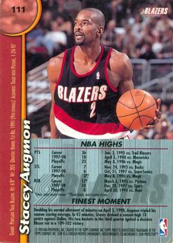 1998-99 Finest #111 Stacey Augmon Back