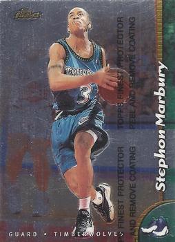 1998-99 Finest #180 Stephon Marbury Front