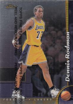 1998-99 Finest #134 Dennis Rodman Front