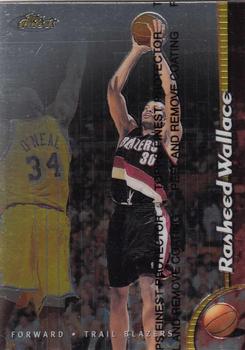 1998-99 Finest #188 Rasheed Wallace Front