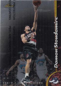 1998-99 Finest #195 Damon Stoudamire Front