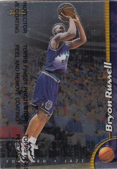 1998-99 Finest #196 Bryon Russell Front