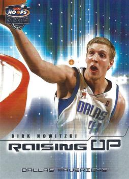 2002-03 Hoops Stars - Raising Up #6 RU Dirk Nowitzki Front