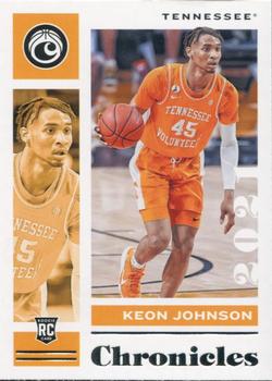 2021 Panini Chronicles Draft Picks #6 Keon Johnson Front
