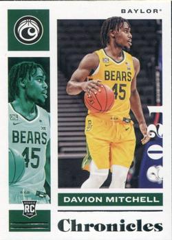 2021 Panini Chronicles Draft Picks #10 Davion Mitchell Front