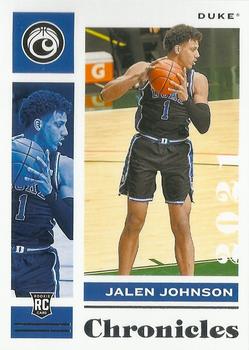 2021 Panini Chronicles Draft Picks #13 Jalen Johnson Front