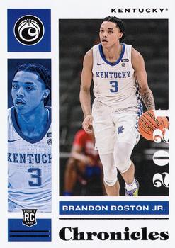 2021 Panini Chronicles Draft Picks #25 Brandon Boston Jr. Front