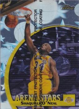 1998-99 Finest - Arena Stars #AS1 Shaquille O'Neal Front