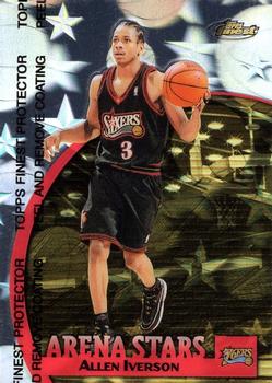 1998-99 Finest - Arena Stars #AS3 Allen Iverson Front