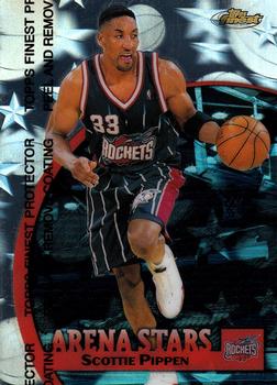1998-99 Finest - Arena Stars #AS8 Scottie Pippen Front