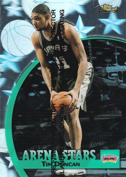 1998-99 Finest - Arena Stars #AS11 Tim Duncan Front