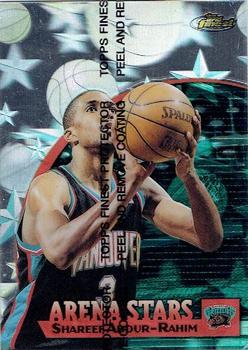 1998-99 Finest - Arena Stars #AS18 Shareef Abdur-Rahim Front